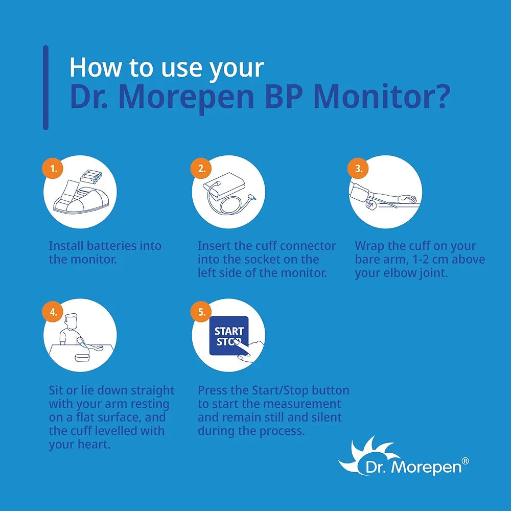 DR. MOREPEN Blood Pressure Monitor
