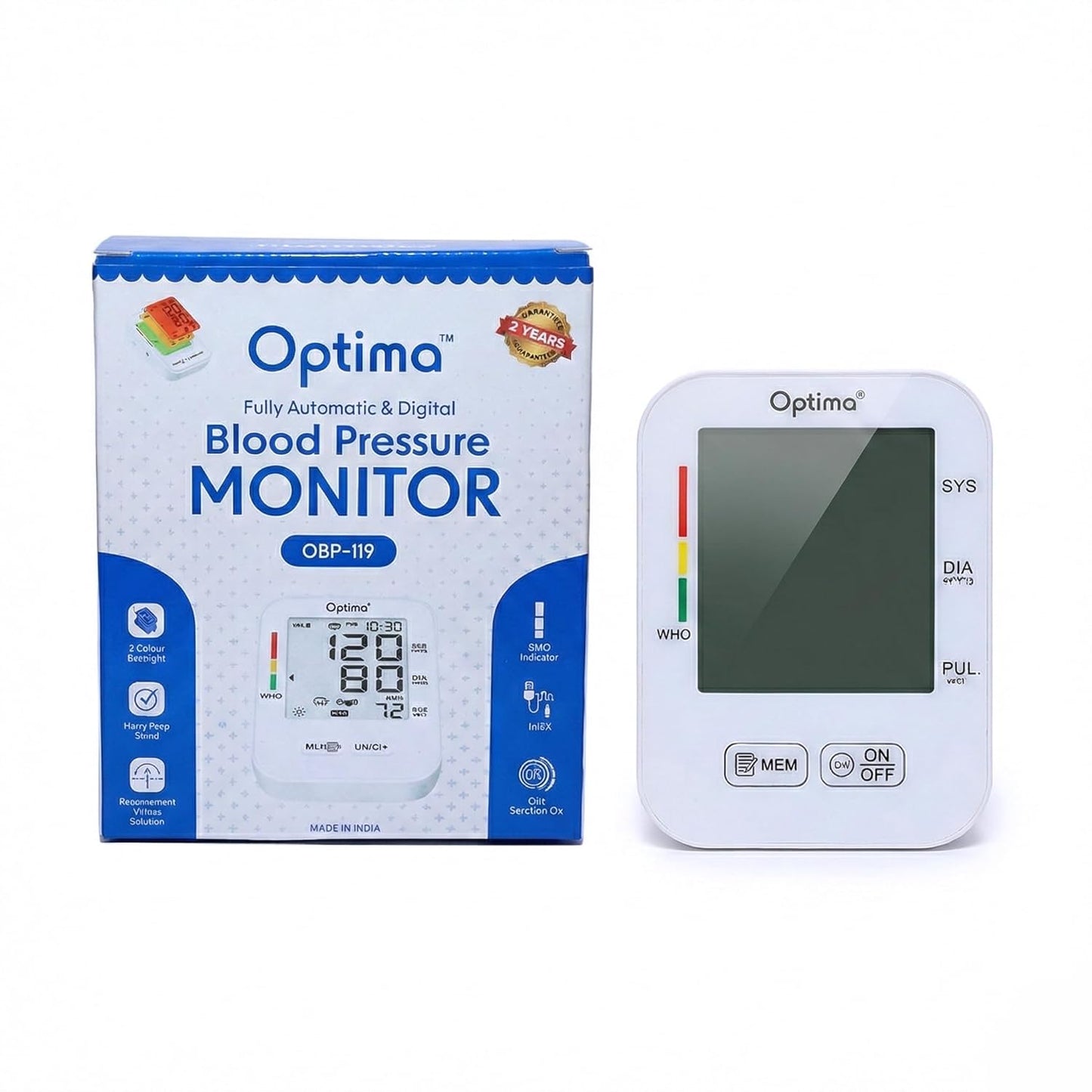 Optima OBP 119 Blood Pressure Monitor