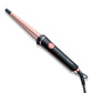 Beurer 37 Watts Professional Curling Tongs, 13-25 mm with Conical Heating Element for styling soft, Shiny Salon-like Curls, Ceramic Keratin Coating (Black)