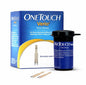 OneTouch Verio Test Strips | Pack of 25 Strips | Blood Sugar Test Machine Testing Strips | Global Iconic Brand | For use with OneTouch Verio Flex Glucometer