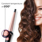 Beurer 37 Watts Professional Curling Tongs, 13-25 mm with Conical Heating Element for styling soft, Shiny Salon-like Curls, Ceramic Keratin Coating (Black)