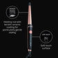 Beurer 37 Watts Professional Curling Tongs, 13-25 mm with Conical Heating Element for styling soft, Shiny Salon-like Curls, Ceramic Keratin Coating (Black)