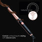Beurer 37 Watts Professional Curling Tongs, 13-25 mm with Conical Heating Element for styling soft, Shiny Salon-like Curls, Ceramic Keratin Coating (Black)