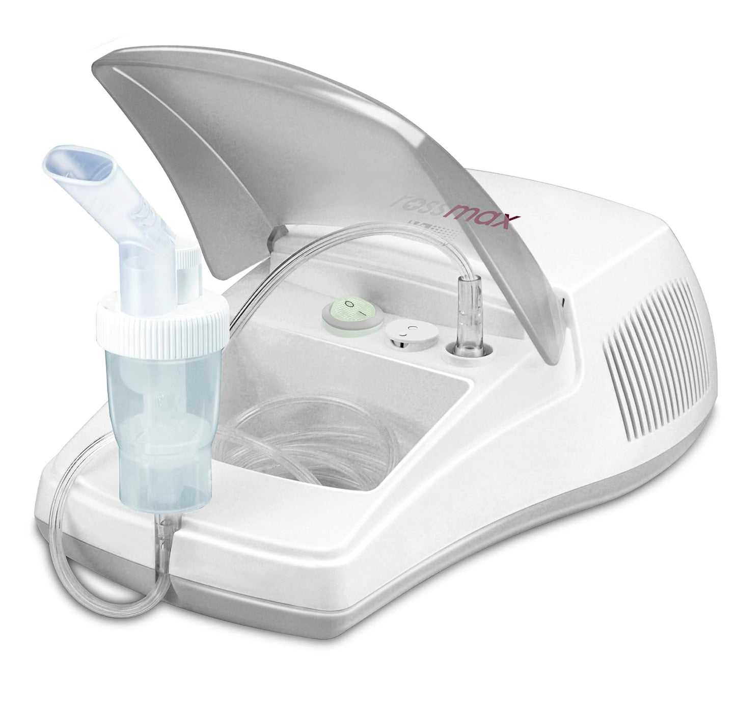 Rossmax NA100 Ultra Compact Piston Nebulizer for Child & Adults (White)