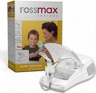 Rossmax NA100 Ultra Compact Piston Nebulizer for Child & Adults (White)