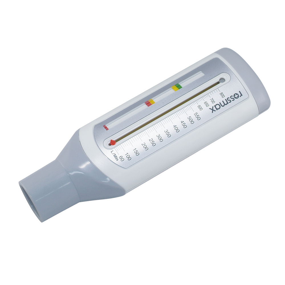 Rossmax PF120A Peak Flow Meter (Adult, White) (Grey)