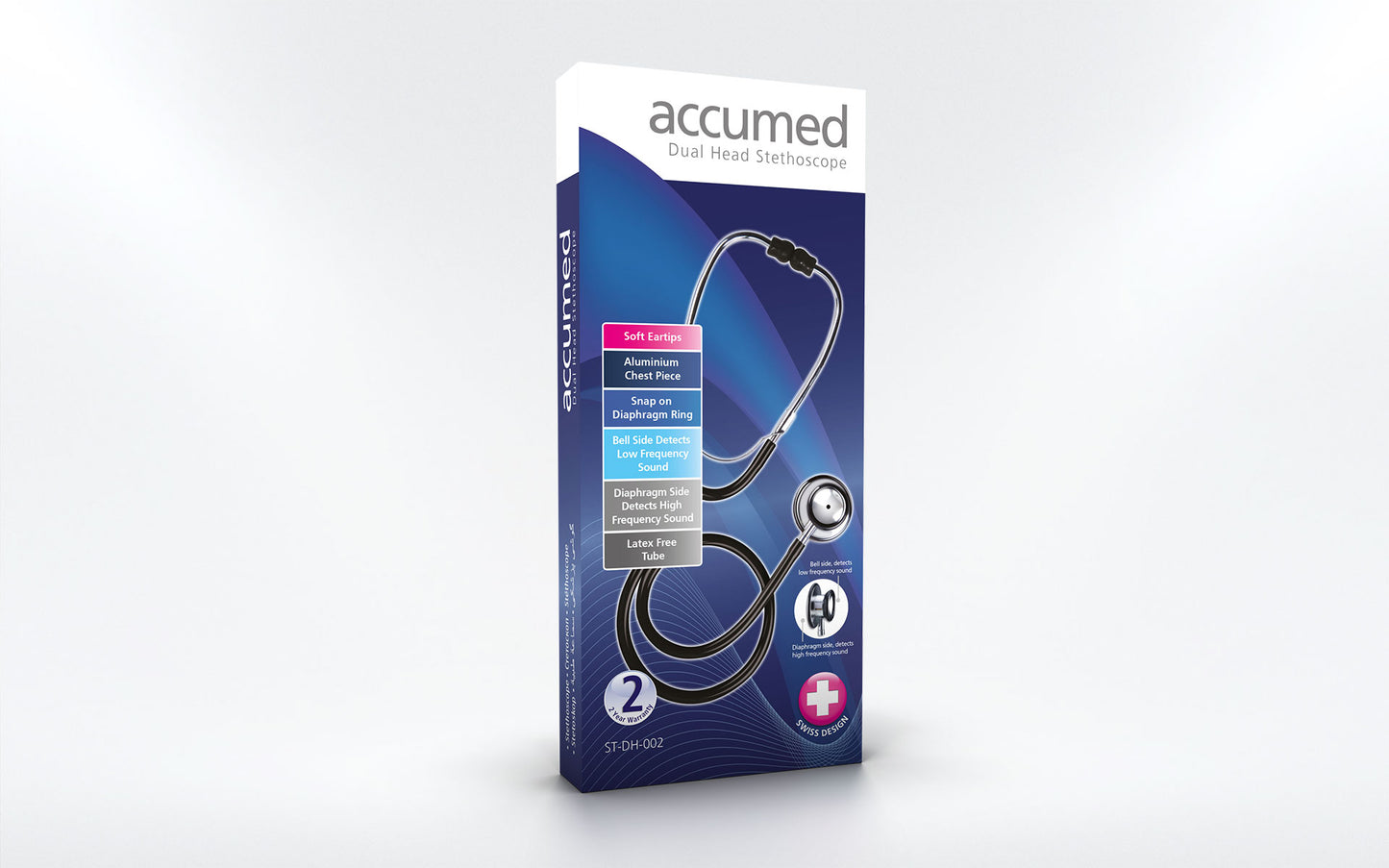 ST-DH-002 Dual Head Stethoscope