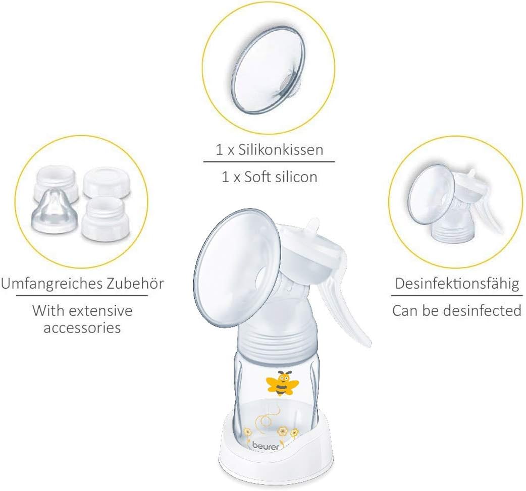 Beurer Manual Breast Pump  - Manual (White)